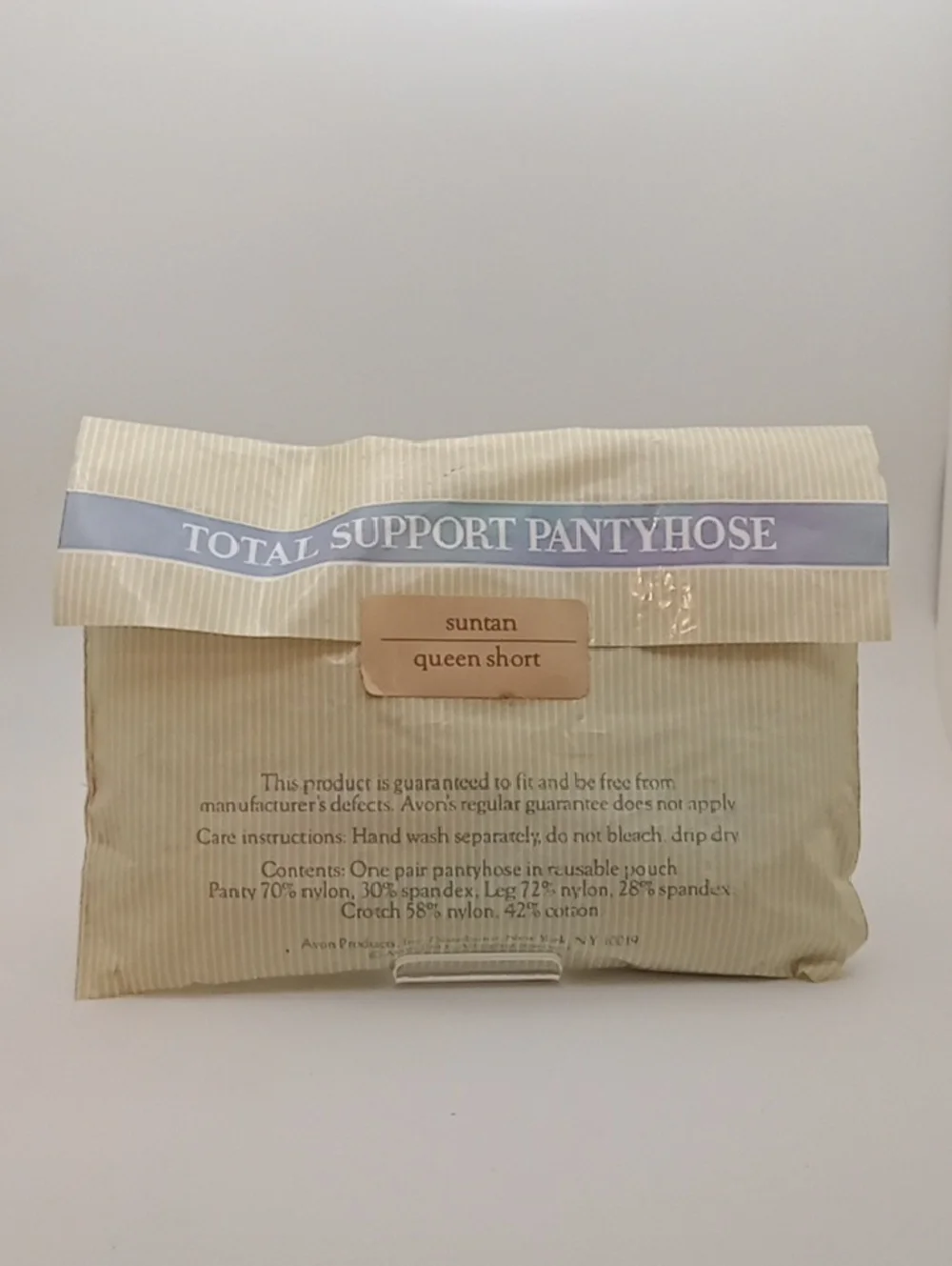 Bundle 3 For $15 Avon Vintage 1983 Ultra Fit Suntan Queen Short Pantyhose!